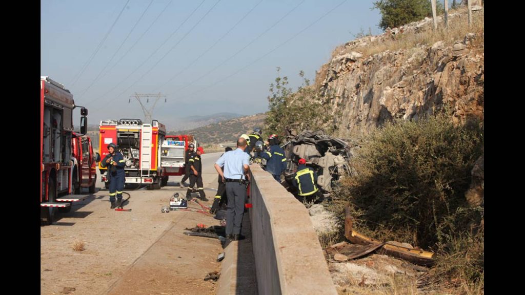 Πολύνεκρο τροχαίο στην Εγνατία Οδό στο ρεύμα προς Καβάλα