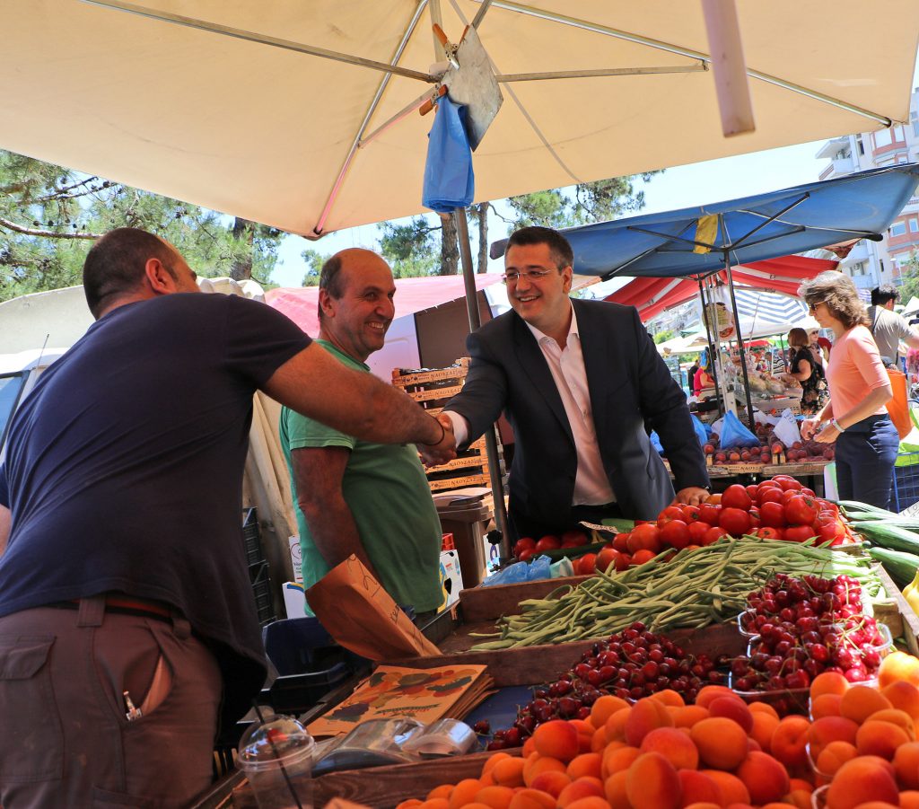 Μια πρότυπη λαϊκή αγορά δημιούργησε η Περιφέρεια Κεντρικής Μακεδονίας