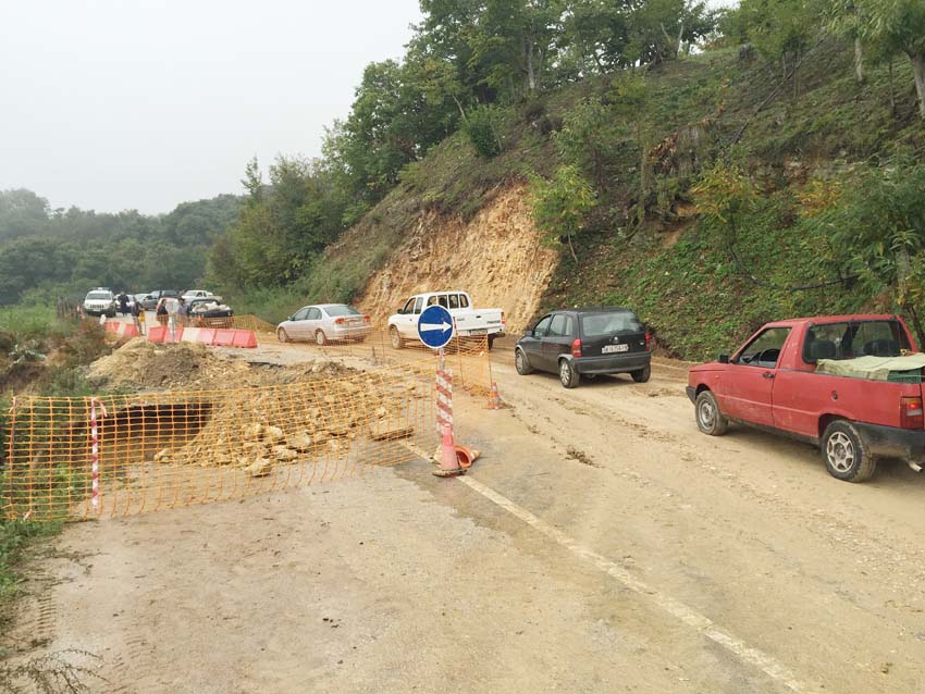 Αποκαταστήθηκαν οι ζημιές στο οδικό δίκτυο μεταξύ Γρίβας – Καστανερής
