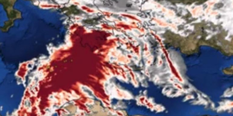 Η αφρικανική σκόνη «καταπίνει» την Ελλάδα -Εντυπωσιακές δορυφορικές εικόνες (βίντε)