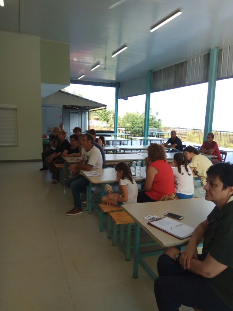 Ενημερωτική συνάντηση της Πυροσβεστική Υπηρεσία Γιαννιτσών με τους κατοίκους του Ελευθεροχωρίου Πέλλας