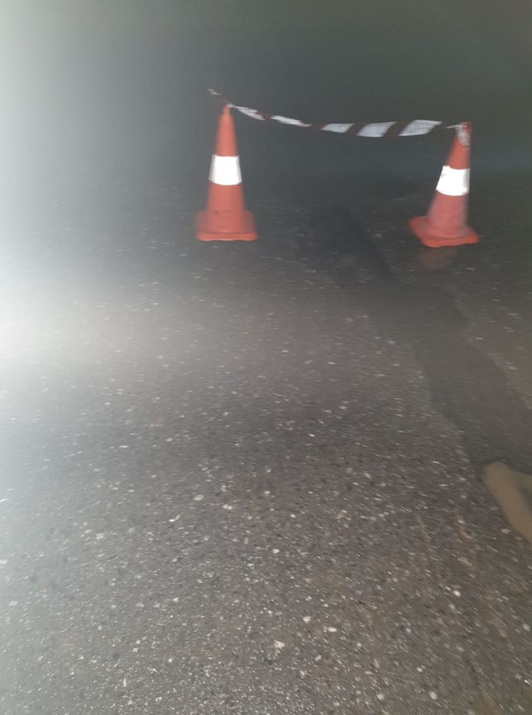 Έκλεισαν την τρύπα στο δρόμο Γιαννιτσά- Γουμένισσα , μετά τη χθεσινή μας ανάρτηση