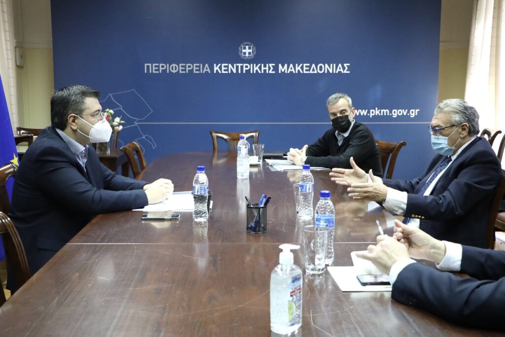Συνάντηση στην Περιφέρεια Κεντρικής Μακεδονίας για την πορεία υλοποίησης του Μουσείου Ολοκαυτώματος στη δυτική  Θεσσαλονίκη