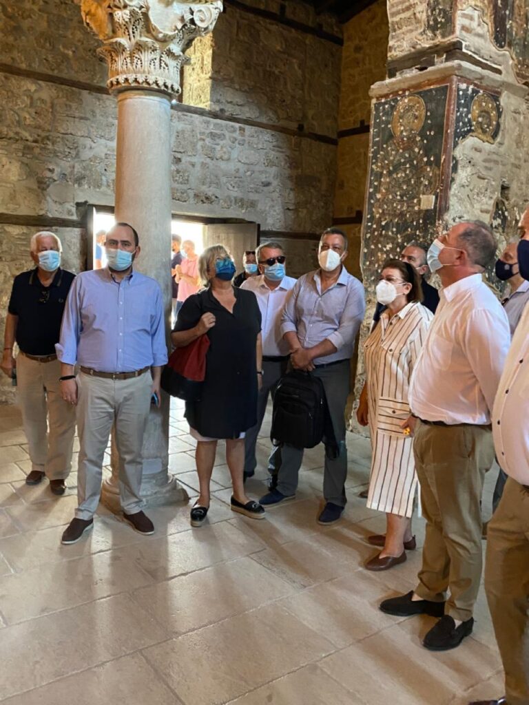 Βασιλειάδης: Με την Υπουργό ΠολιτισμούΛίνα Μενδώνη σε περιοδεία στην Έδεσσα
