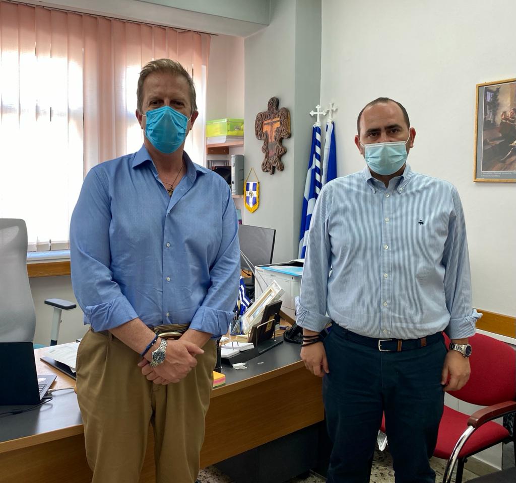 Συναντήσεις Λάκη Βασιλειάδη με την Υφυπουργό Παιδείας και τους Διευθυντές Εκπαίδευσης για τα Σχολεία της Πέλλας
