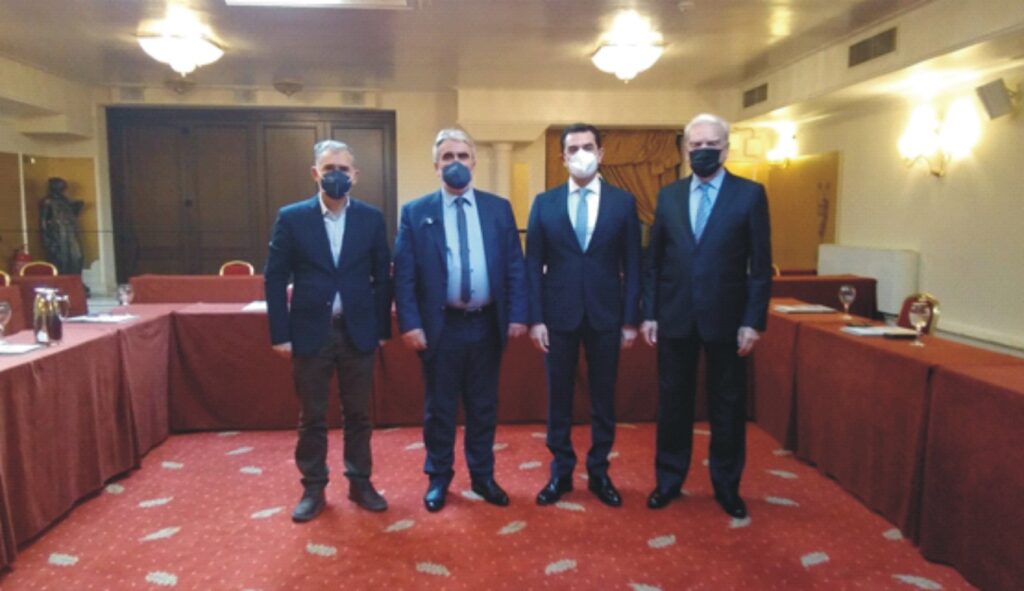 Σύσκεψη της Επιτροπής Ενέργειας & Φυσικών Πόρων της Κεντρικής Ένωσης Επιμελητηρίων με την παρουσία του Υπουργού Περιβάλλοντος και Ενέργειας κ. Κωνσταντίνου  Σκρέκα