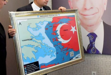 Ο Μητσοτάκης καλεί τον Ερντογάν να απαντήσει για τον χάρτη-πρόκληση του Μπαχτσελί