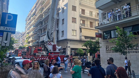 Έσβησε η φωτιά που ξέσπασε σε ιδιωτική κλινική στο κέντρο της Θεσσαλονίκης