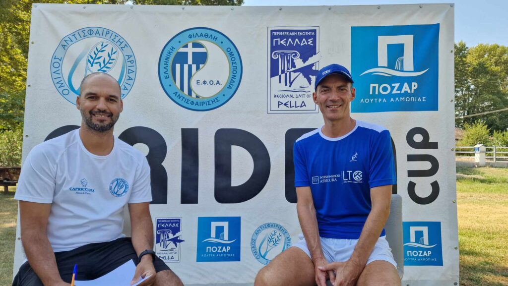 Aridea Tennis Club : Παρουσίαση του I Tennis Foundation – Συνέντευξη του Simone Bongiovanni