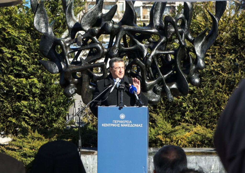 Α. Τζιτζικώστας: «Το Πάρκο Μνήμης και το Μουσείο Ολοκαυτώματος στη Θεσσαλονίκη θα αποτελούν ζωντανό μάθημα της Ιστορίας του τόπου μας και σταθερή υπενθύμιση του καθήκοντος όλων μας»