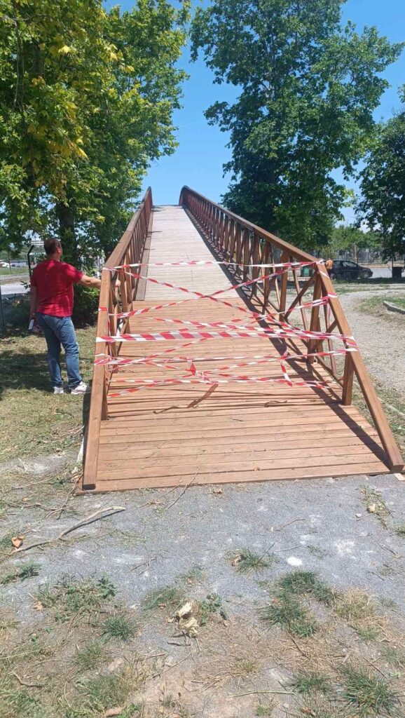 Ενημέρωση προς τους Δημότες- Προτροπή μη χρήσης της γέφυρας του Πλατανότοπου μέχρι νεότερης ανακοίνωσης