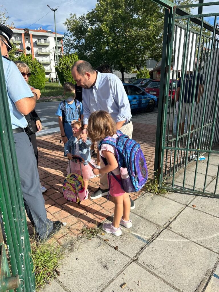 Λάκης Βασιλειάδης: Αγιασμός για την Νέα Σχολική Χρονιά