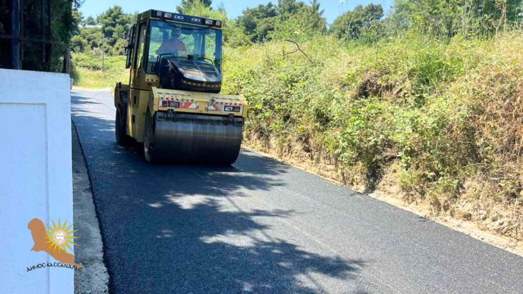 Εργασίες συντήρησης πρασίνου στη Νέα Εθνική Οδό   Θεσσαλονίκης- Έδεσσας (Παράκαμψη Παραλίμνης) από την Περιφέρεια Κεντρικής Μακεδονίας