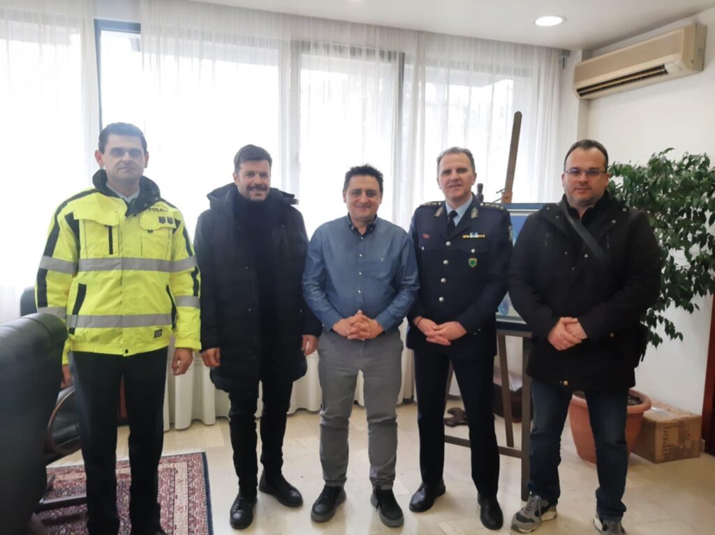 Δωρεά εξοπλισμού στην Αστυνομική Διεύθυνση Πέλλας