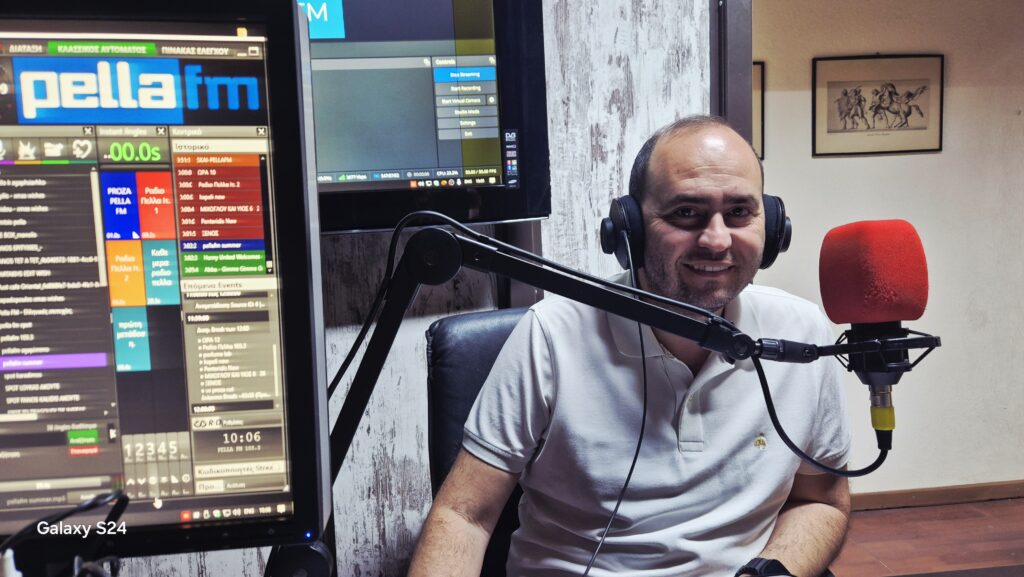 Λάκης Βασιλειάδης, Συνέντευξη PellaFm 103,3 για το Μουσείο της Πέλλας, Λουτρά Πόζαρ και Χιονοδρομικό